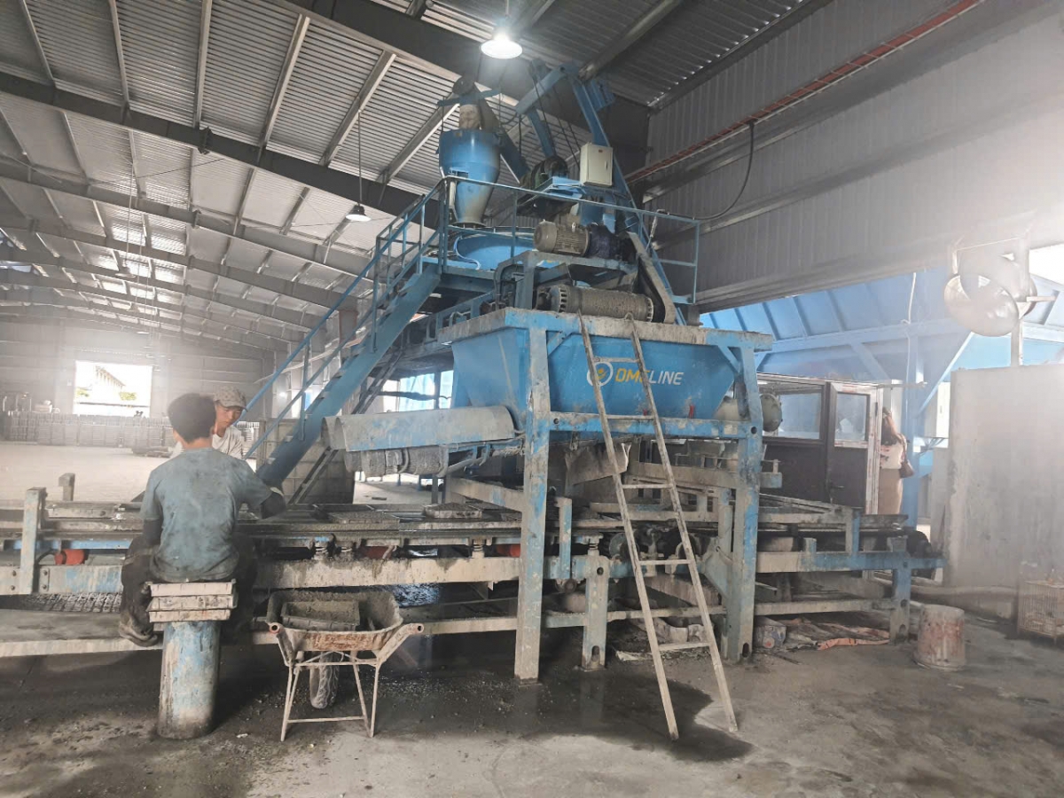 Dây chuyền sản xuất gạch coric DMCLINE