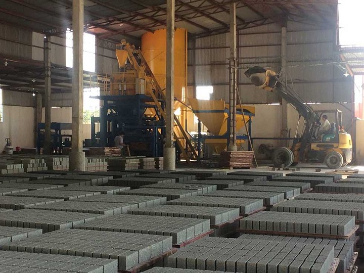 Dây chuyền sản xuất gạch không nung DmCline tại Vĩnh Phúc
