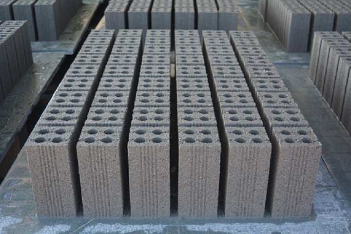 Khay gạch thành phẩm dây chuyền sản xuất gạch không nung DmCline D6.3