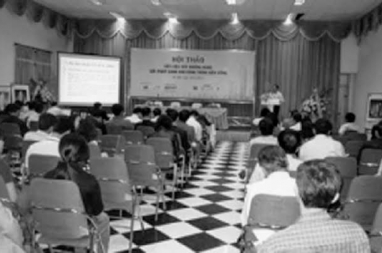 Công nghệ sản xuất gạch không nung DMCLINE được công bố tại hội thảo