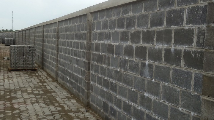 Tường xây gạch dây chuyền sản xuất gạch không nung DmCline D4.2